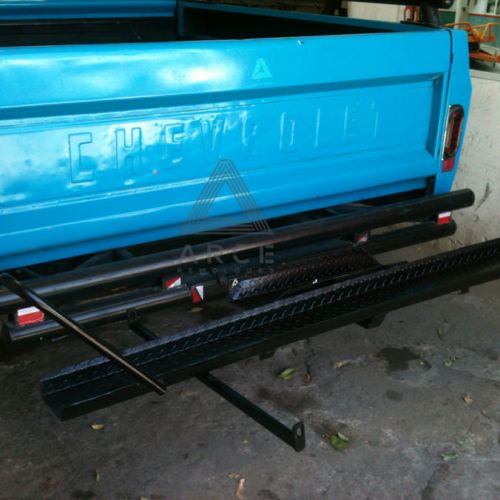 Envidiosa acero doble con tope al frente (Porta Motos)