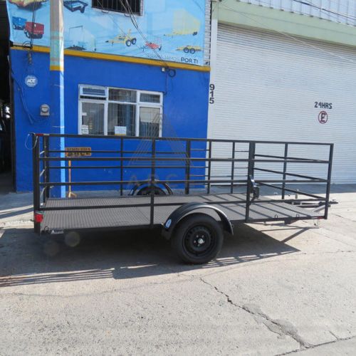 Caja Abierta para usos varios con rampa lateral y trasera